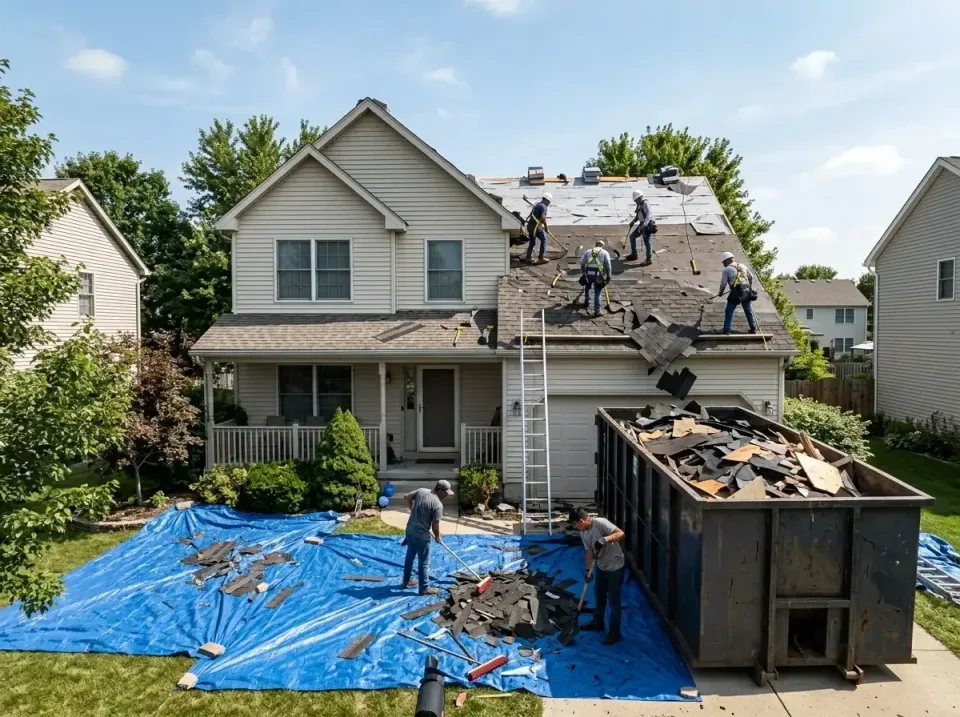 roof-replacement-debris-remova-004 — frequently asked questions, Cheapest Dumpster Rentals in Marshall, IL